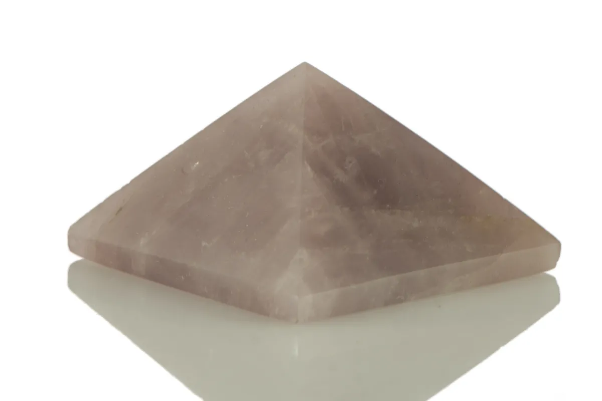 Розов Кварц Пирамида