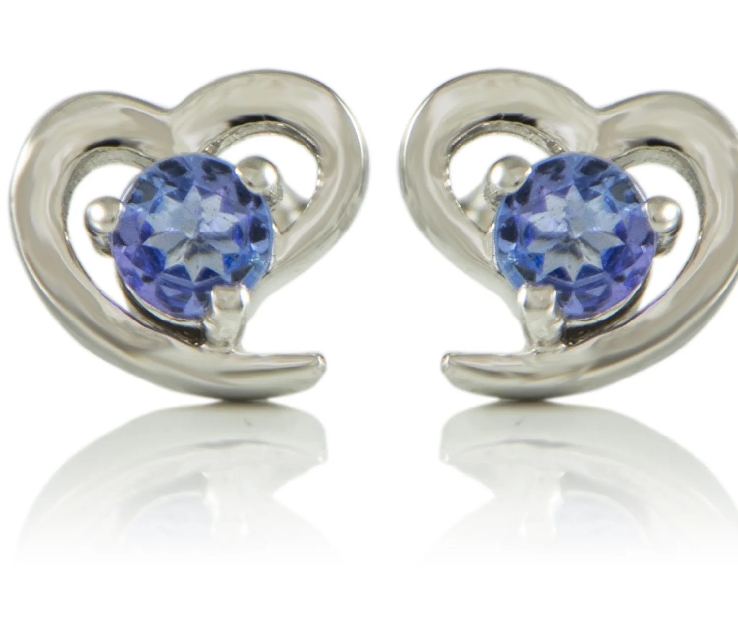 Обици с Танзанит